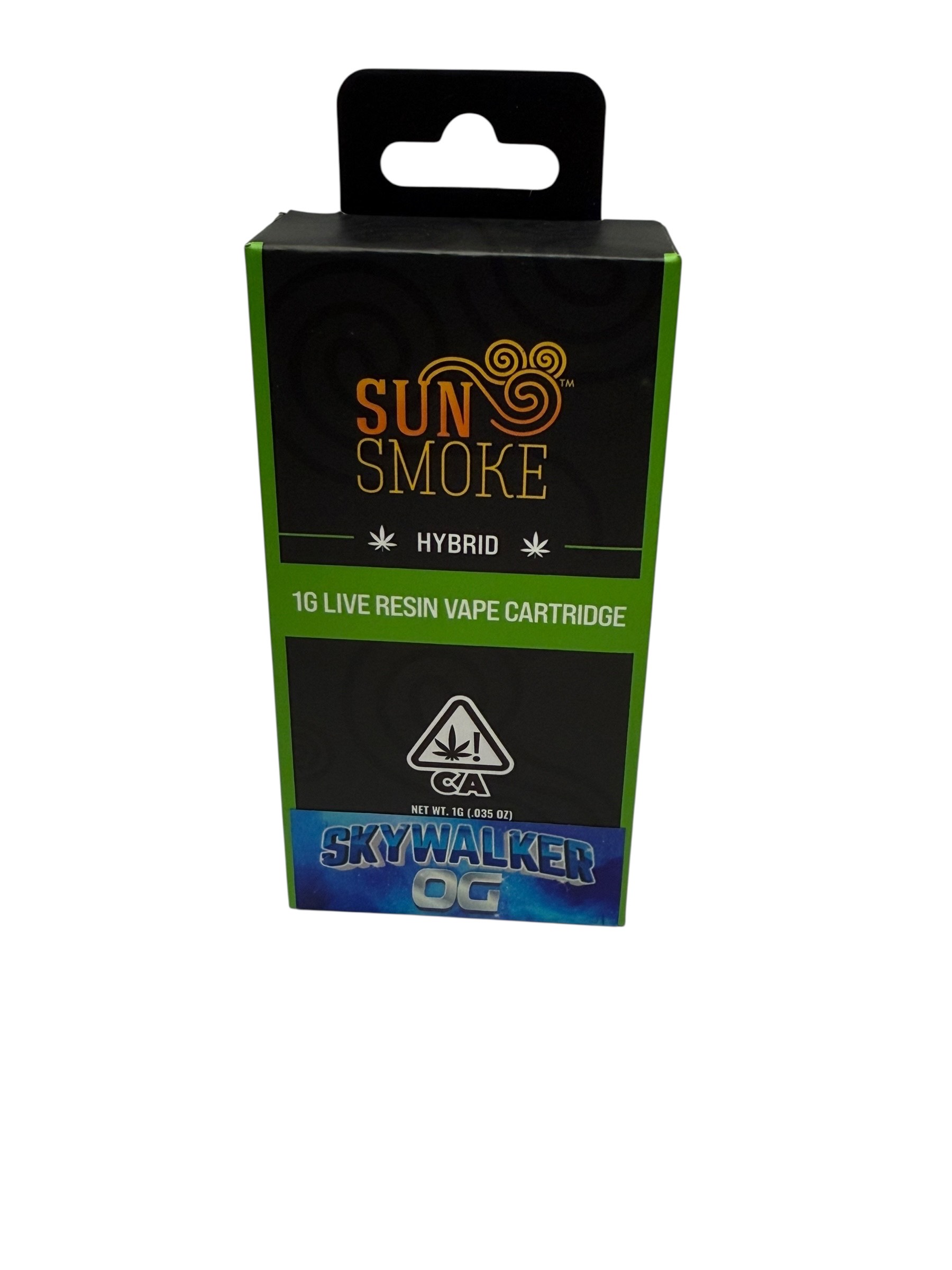 Photograph of Product: SunSmoke - Skywalker OG 1g Cart