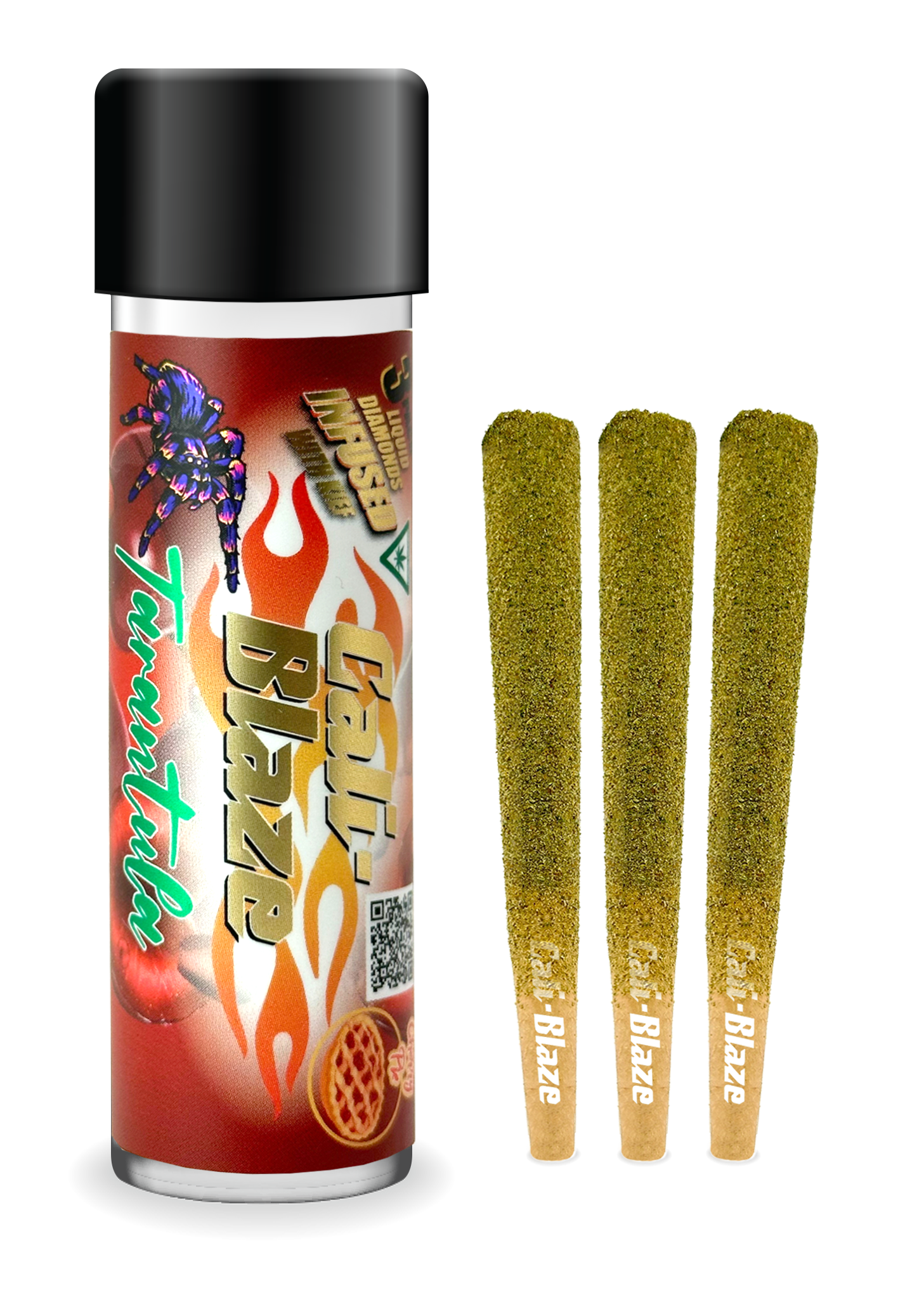 Photograph of product: AU Cali-Blaze: Cherry Pie Tarantula 3-pack