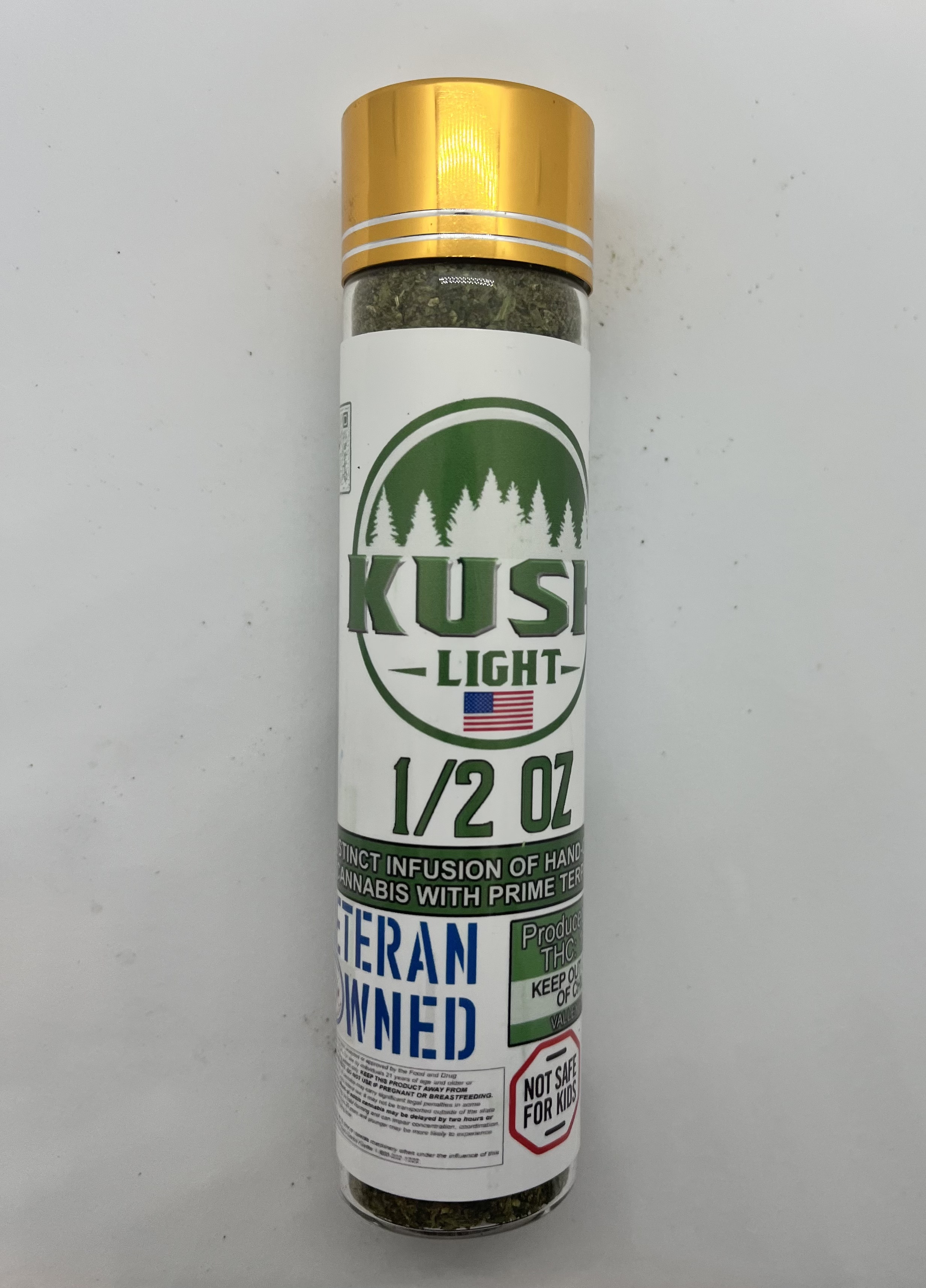 Photograph of Product: KUSH LIGHT PREGROUND - preground 1/2 - 14g