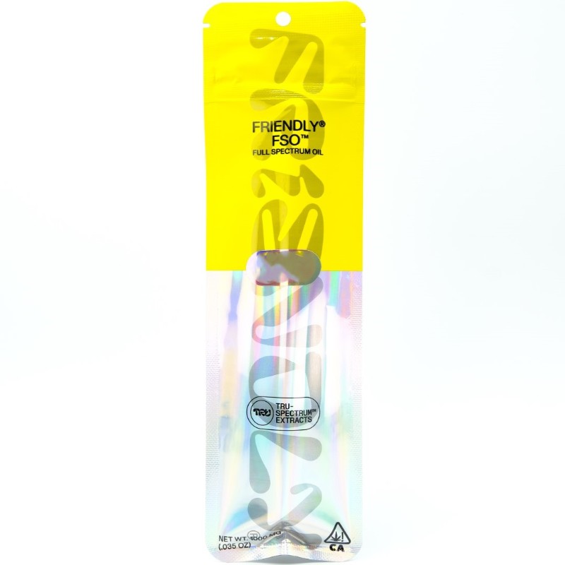 Photograph of product: Friendly Farms | Blueberry Headband 1g Live Resin FSO