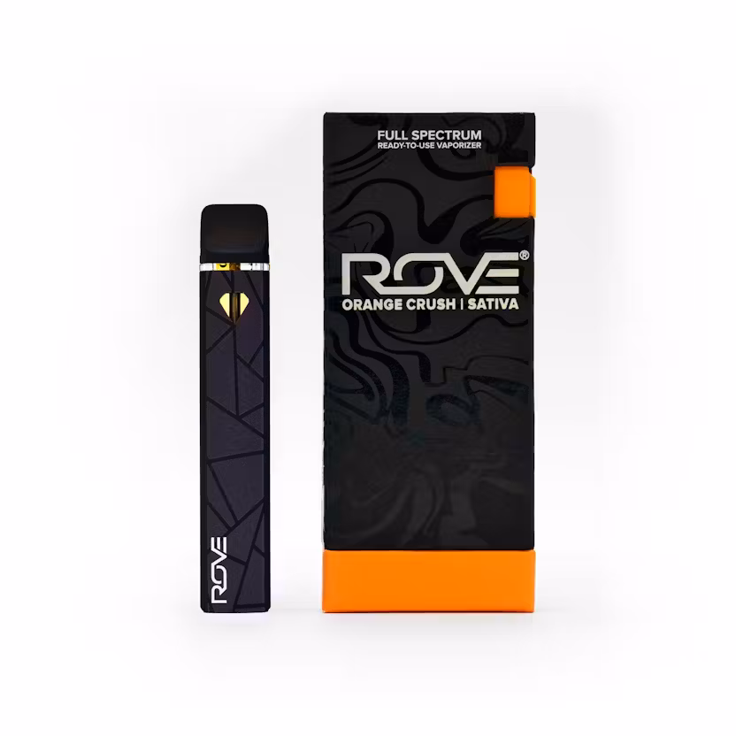 Photograph of product: Rove - Strawberry Cough - Live Resin Diamond Vaporizer