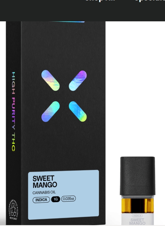Photograph of product: PAX High Purity TH-oui Pod | .5g | Sweet Mango