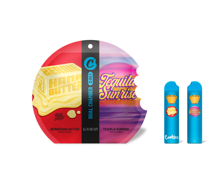 Photograph of product: BERNIEHANA x TEQUILA SUNRISE | COOKIES | ALL-IN-ONE