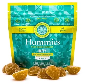 Photograph of product: Happy - Oui'd CBG:CBD:TH-oui - Hummies