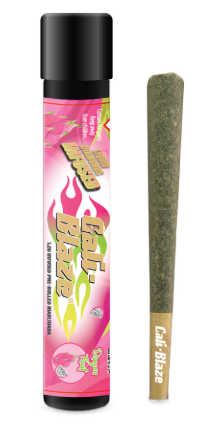 Photograph of product: Dragonfruit Diamond Infused Oui'd Pre roll | 1.2G |  Cali Blaze
