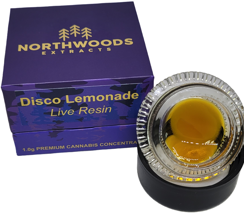 Photograph of product: Disco Lemonade Live Resin Terp Sugar | Northwoods