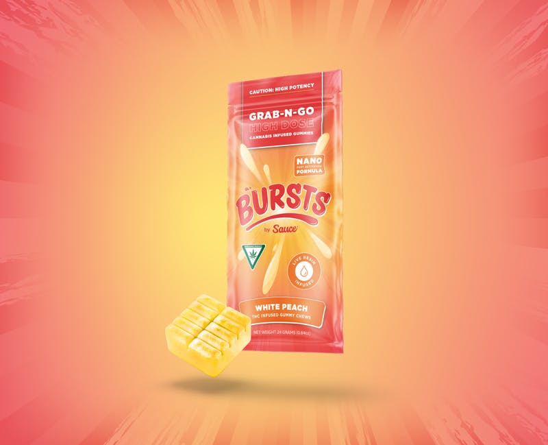 Photograph of product: Sauce | 200mg | Grab-N-Go | Strawberry Kiwi