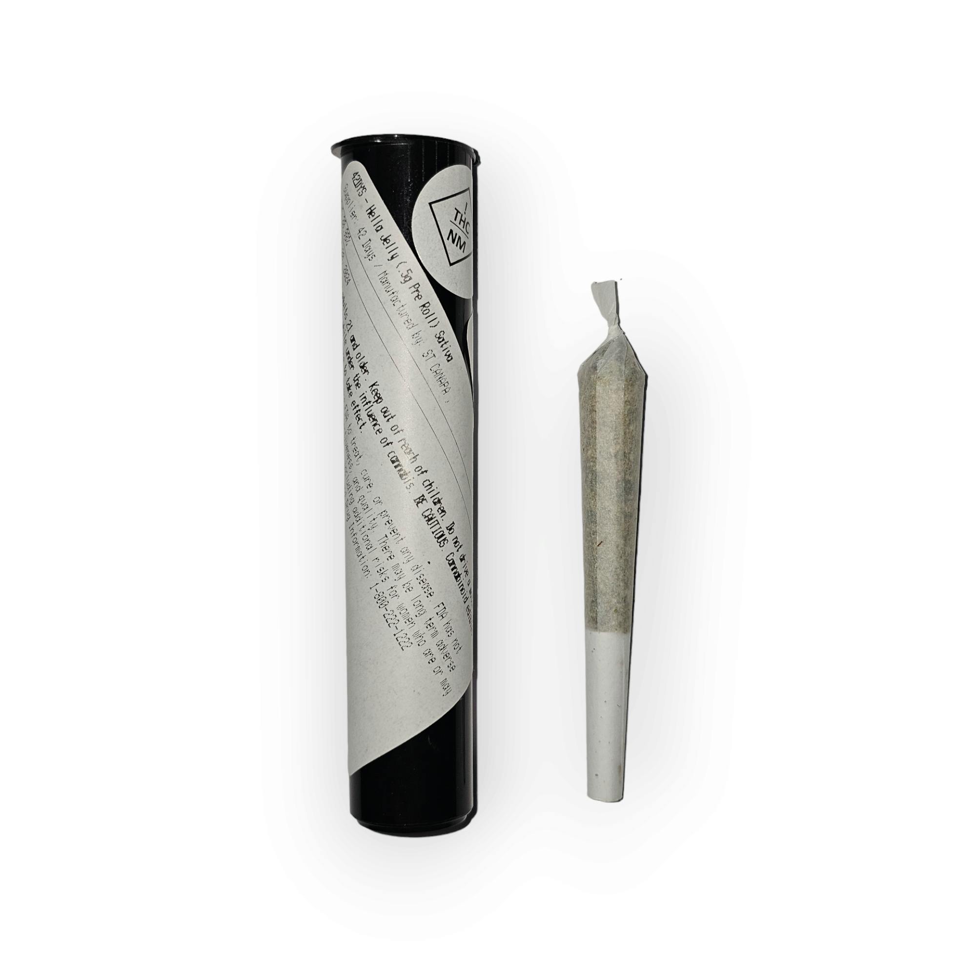 Photograph of product: 42DYS - Hella Jelly (.5g Pre Roll) Oui'd