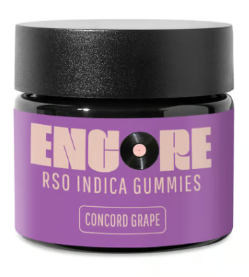 Photograph of product: ENCORE CONCORD GRAPE 10PK RSO GUMMIES 100MG