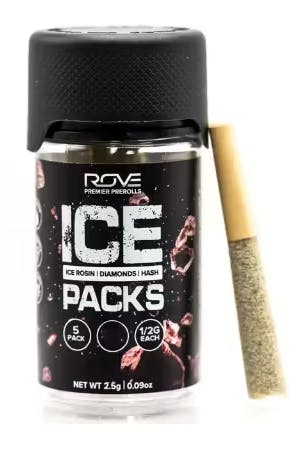 Photograph of product: ACAPULCO GOLD | ICE PACK | INFUSED | 2.5G | 5PK