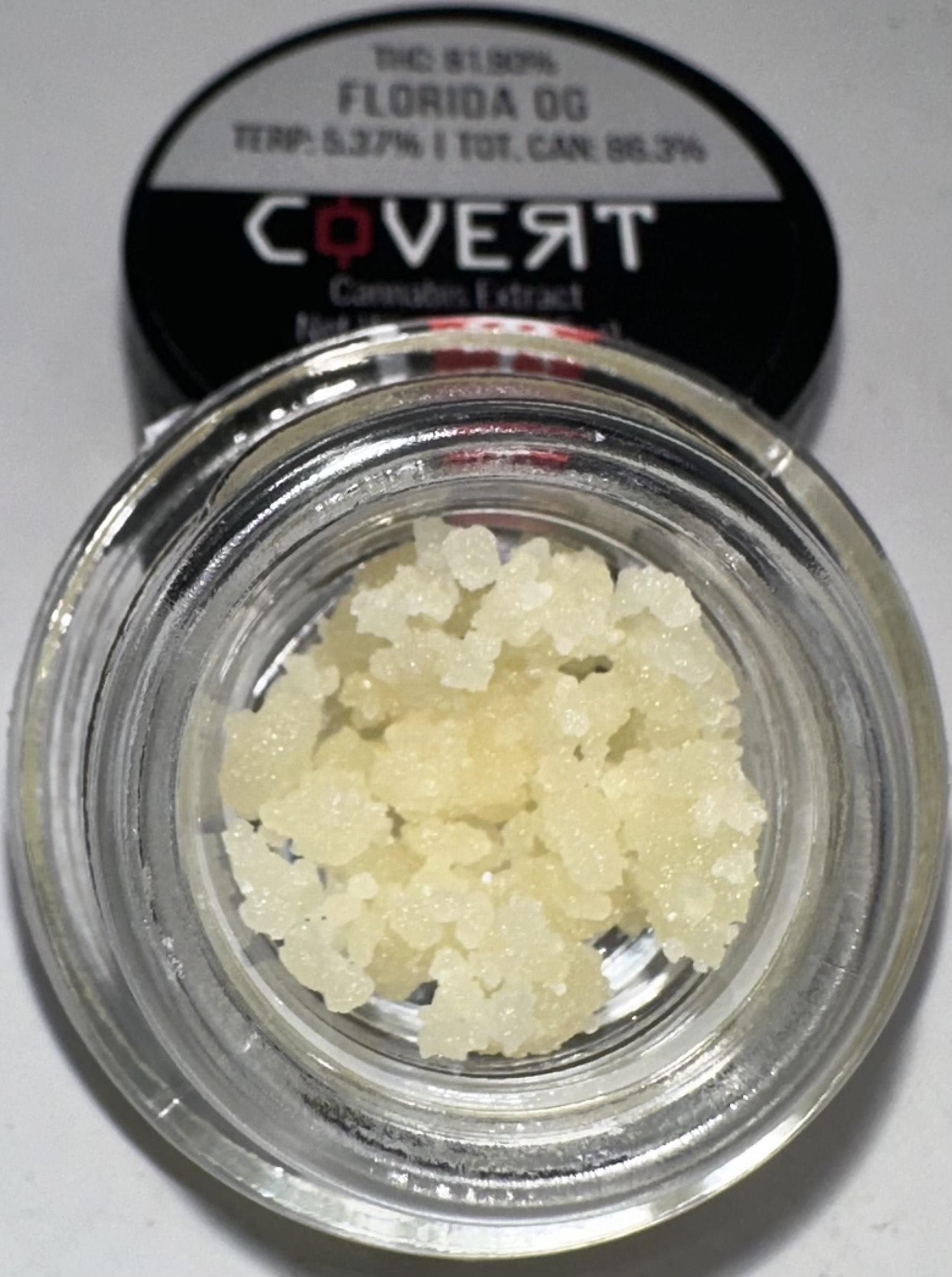Photograph of product: Double OG Chem Crumble (Covert Extraction)