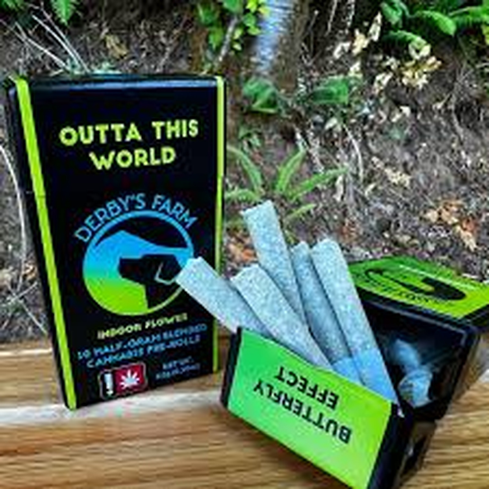 Photograph of product: Derby's Farm > Pre Roll 10Pk x 0.5g > Hybrid > Cherry Breath
