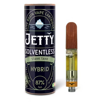 Photograph of product: Jetty Stank Tank OCAL Solventless Cartridge