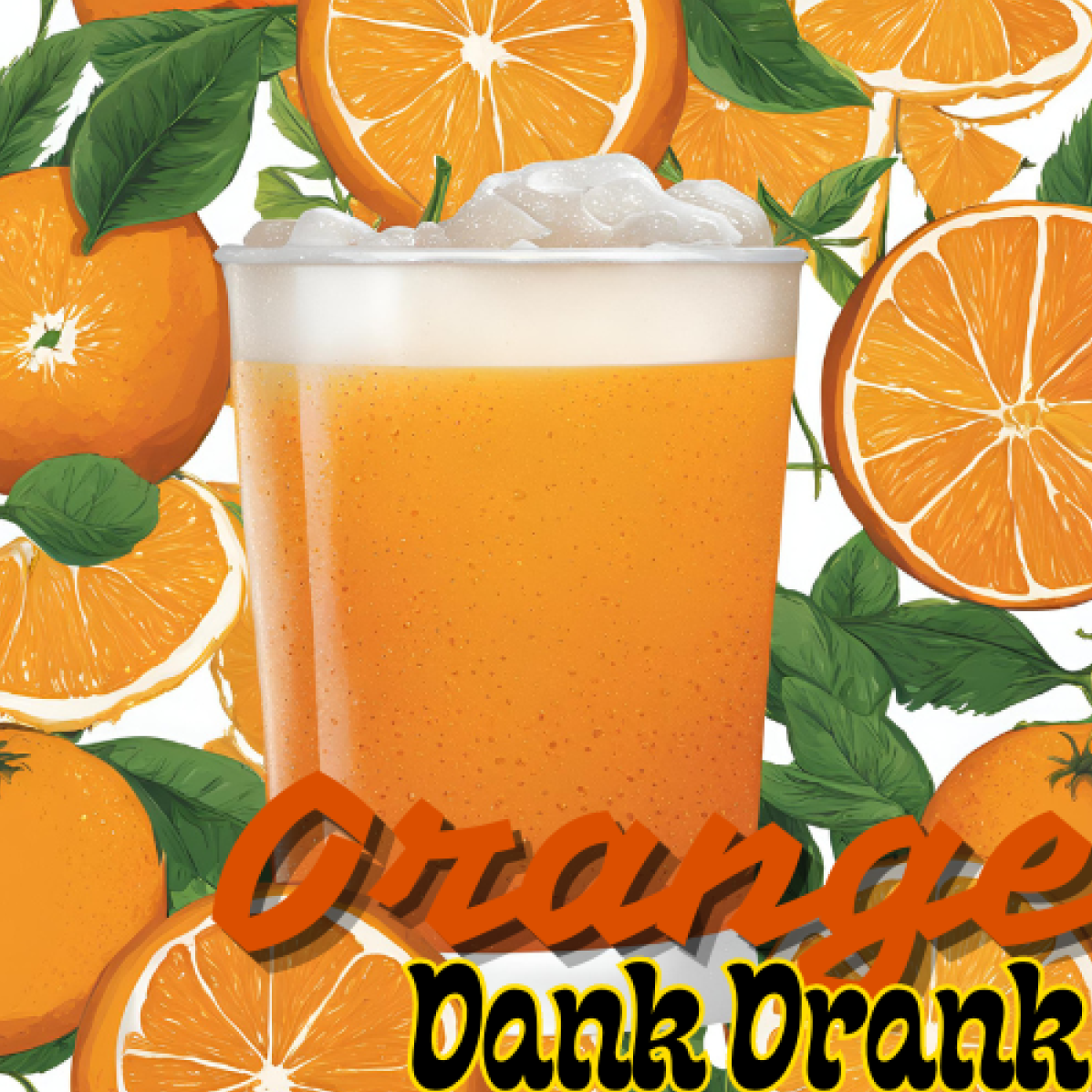 Photograph of product: Orange (100mg) Dank Drank by GoodSinse
