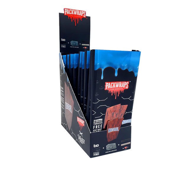 Photograph of Product: Packwraps x Twisted - Hemp Wraps - Natural - 2pk