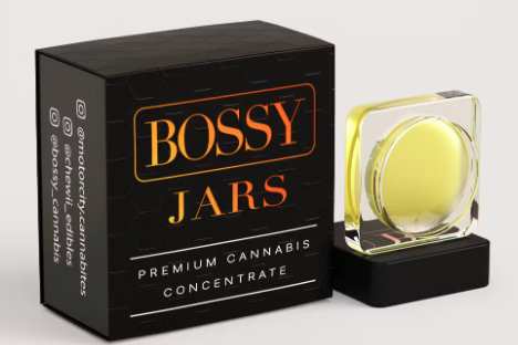Photograph of product: Bossy - Lemon Ice Live Resin Bossy Jar