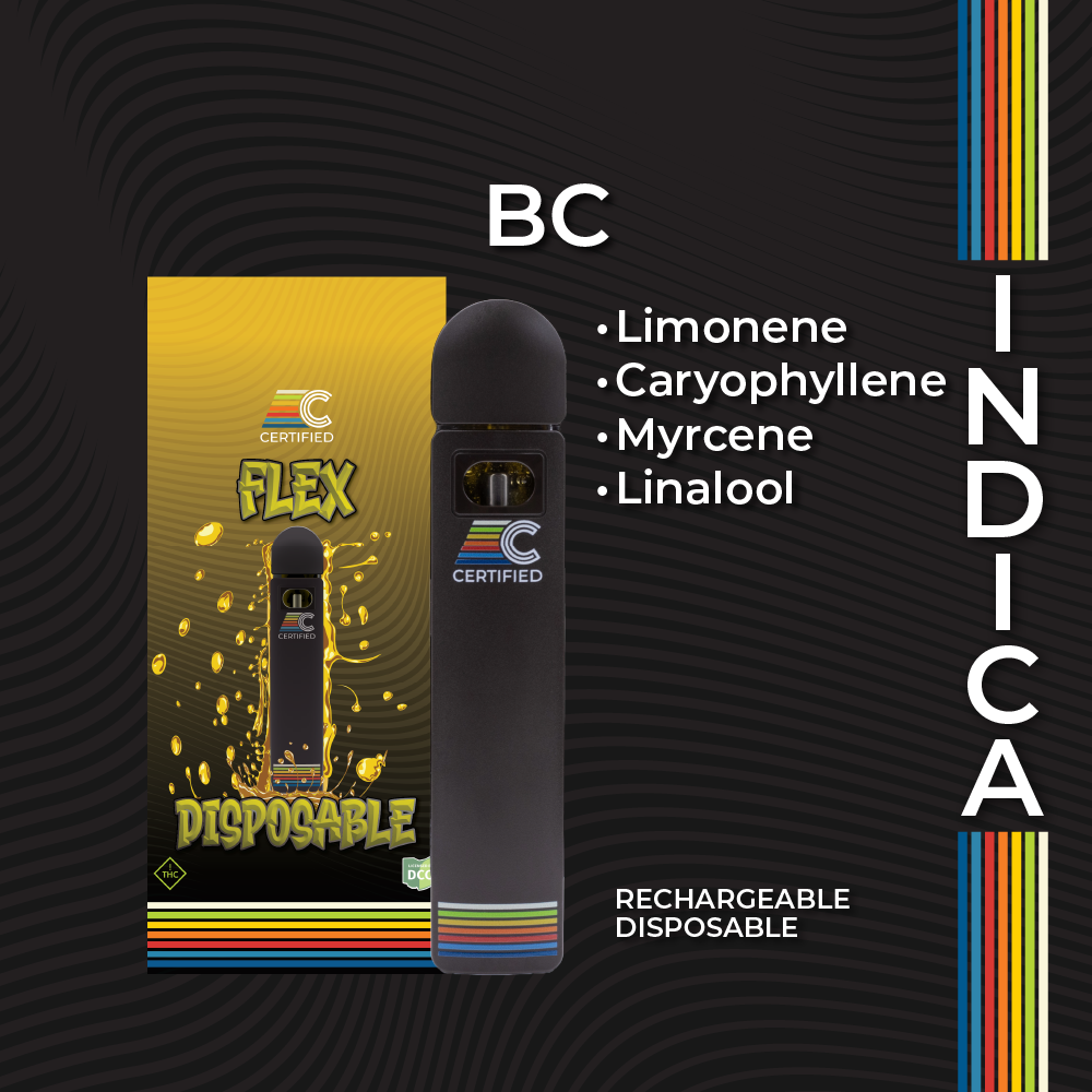 Photograph of product: BC - FLEX | 1g Distillate Disposable - 
