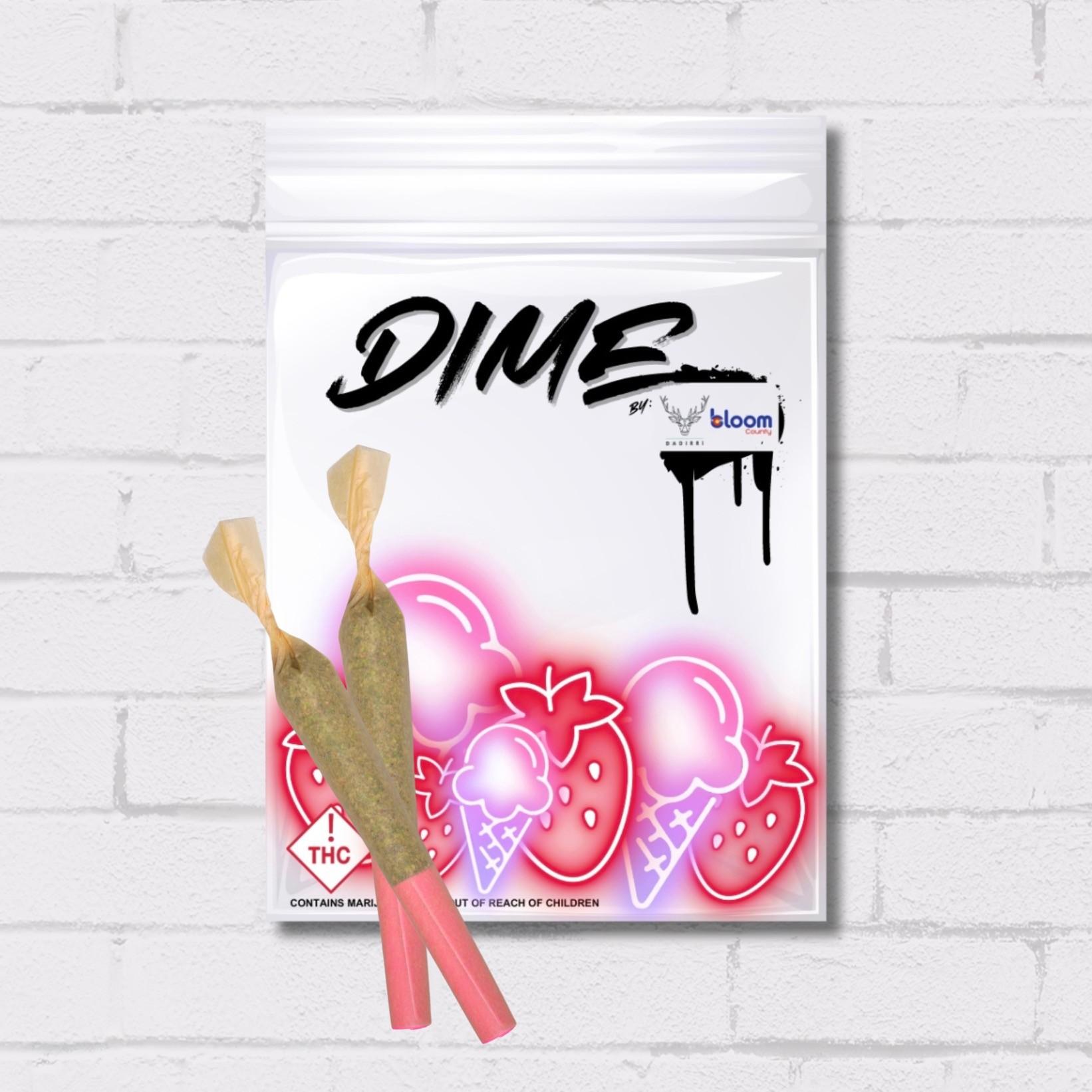 Photograph of product: Dadirri - 1g Dime Joint Pack (S) - - Strawberries N Cream