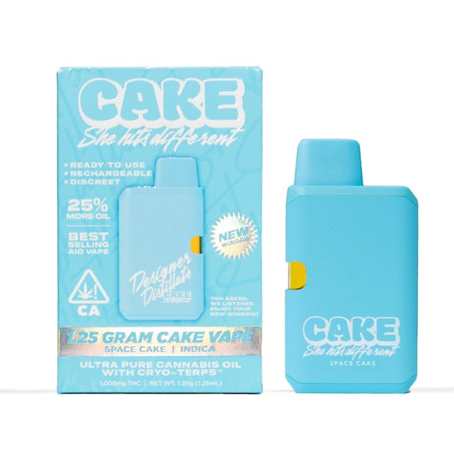 Photograph of product: Space CAKE (I) - Designer Distillate AIO - Space CAKE (I)