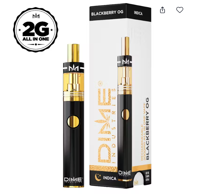 Photograph of product: Blackberry OG | Disposable