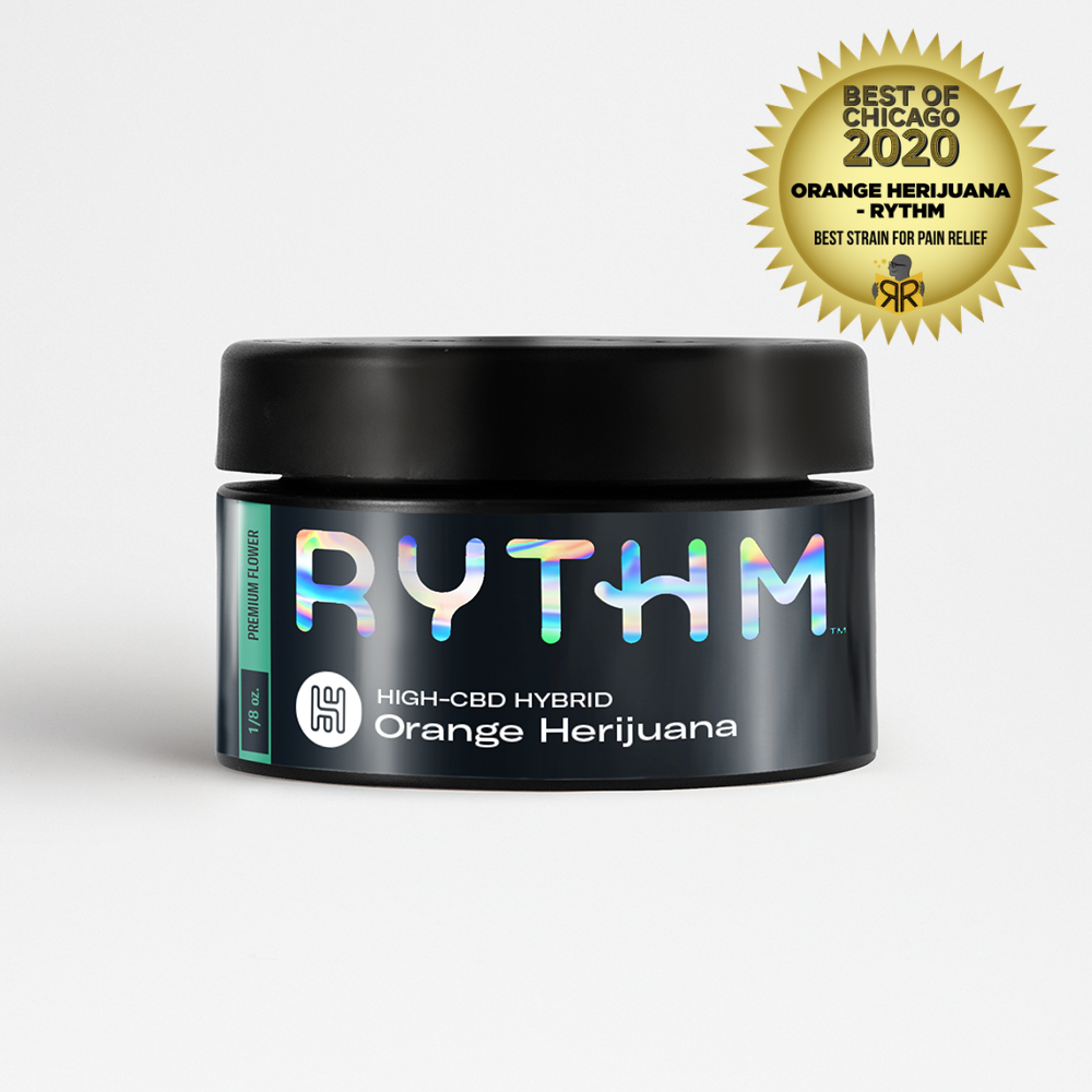 Photograph of product: Orange Herijuana | 3.5g | RYTHM