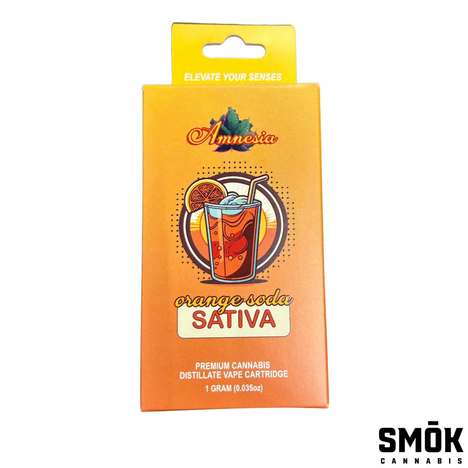 Photograph of product: Amnesia Cart Oui'd Orange Soda