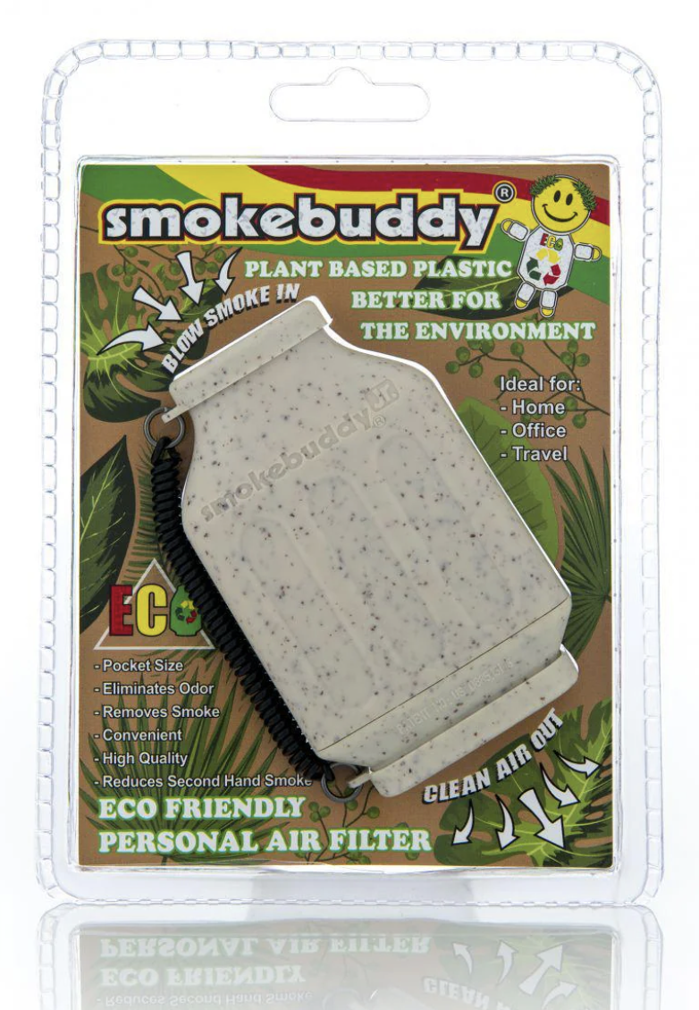 Photograph of product: SmokeBuddy Jr Personal Air Filter Eco (White)