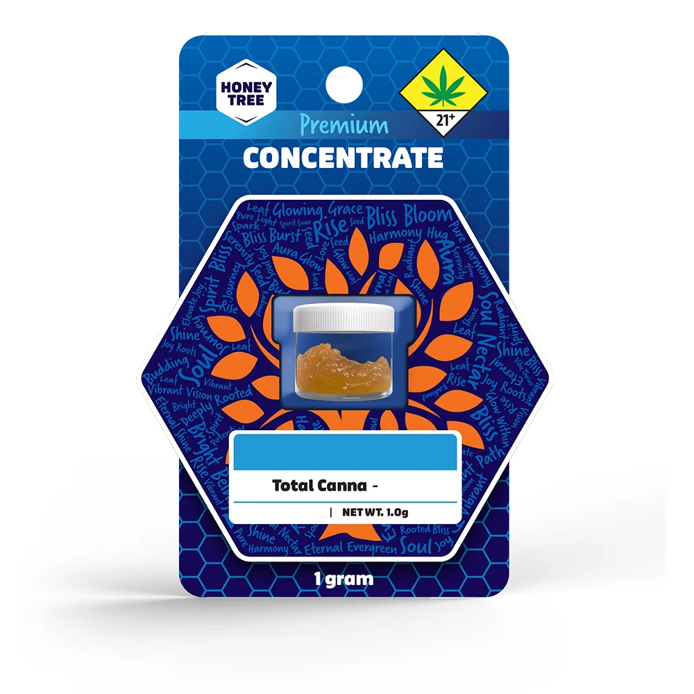 Photograph of product: Honey Tree - Purple Punch (I) - Concentrate - Terp Crystal - 1g