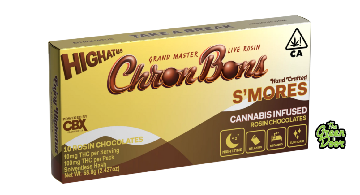 Photograph of product: HIGHATUS - S'mores ChronBons - 10pk - 100MG