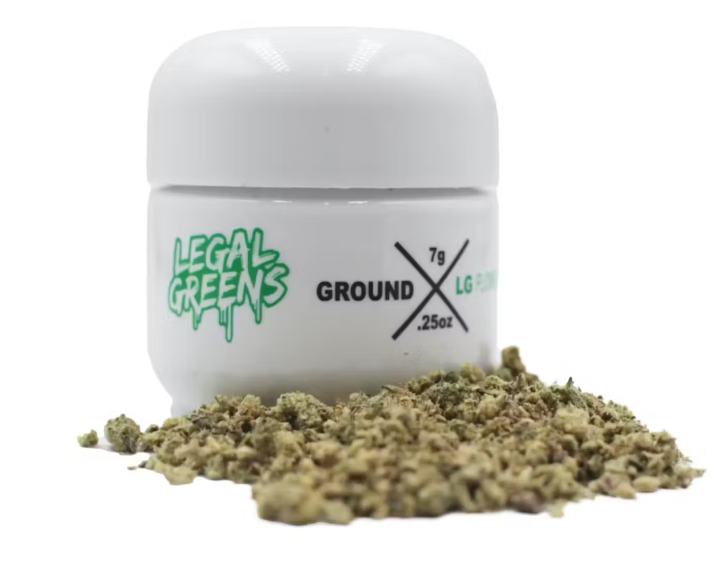 Photograph of product: 7G LG Ground Flower - Garlic Mintz