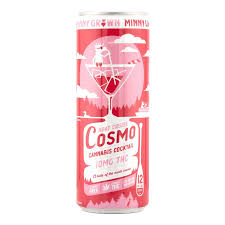 Photograph of product: MNYGRWN - 12oz RTD - Cosmo 4pk - 10mg TH-oui