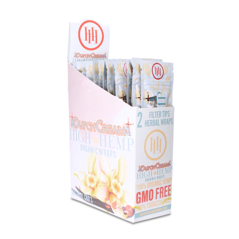 Photograph of product: High Hemp - Organic Wraps Dutch Cream 2pk