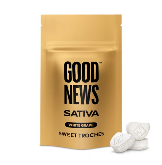 Photograph of product: White Grape Troches | 10mg/10pk (100mg)