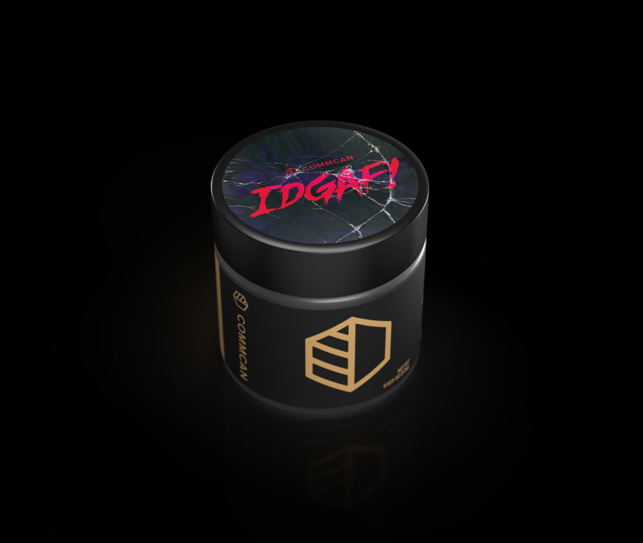 Photograph of product: IDGAF CommCan - 3.5g