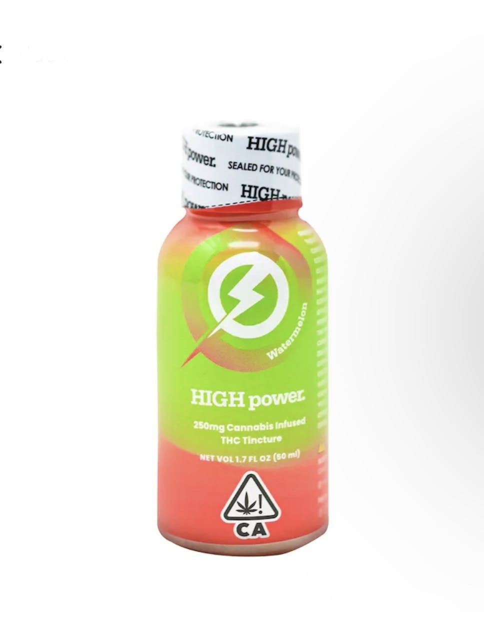 Photograph of product: High Power  TH-oui Tincture  Watermelon  250mg  $17 *Tax Included