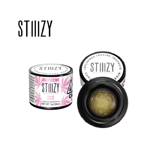 Photograph of product: WHITE RUNTZ 1G CURATED LIVE RESIN SAUCE