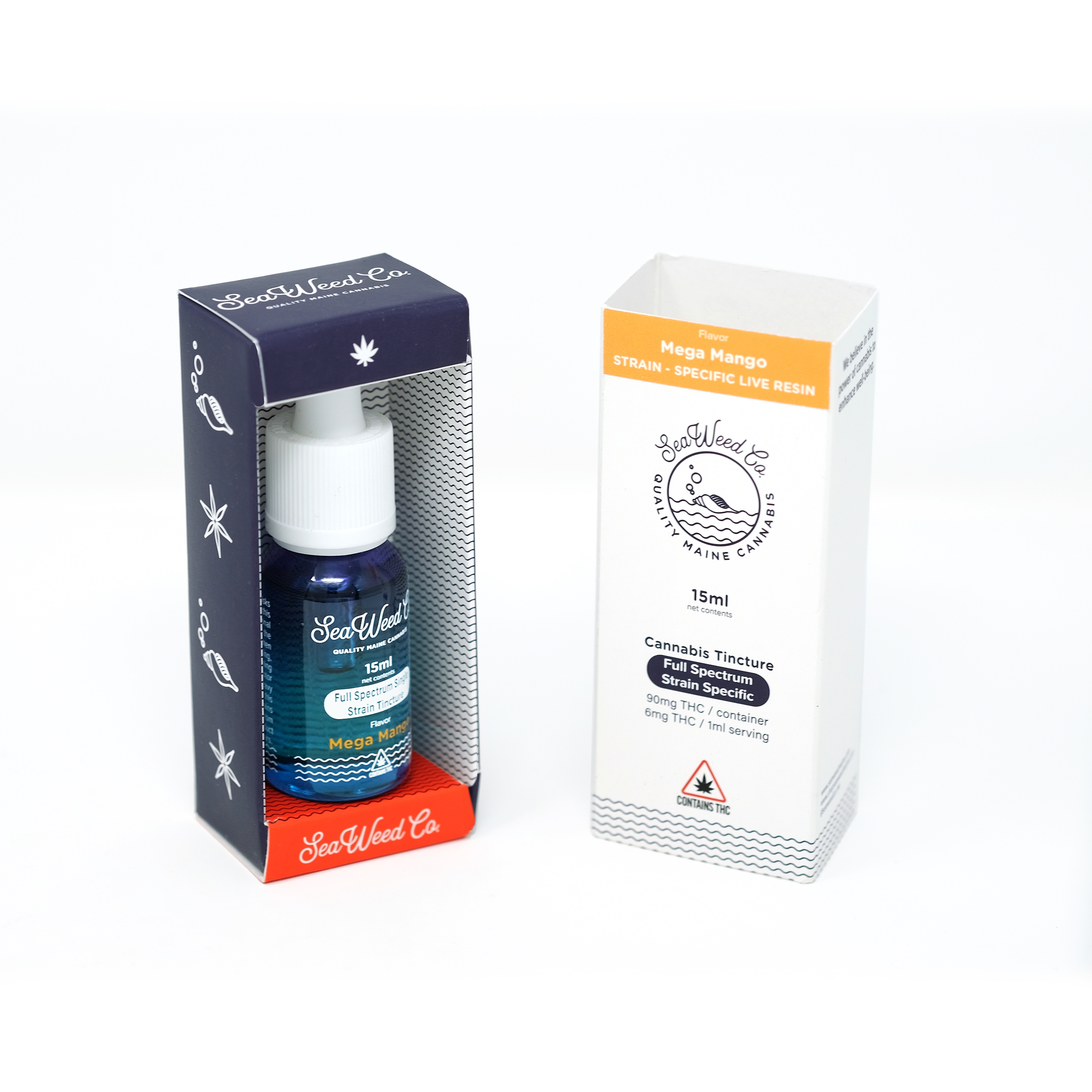Photograph of product: SWC - Ice Cream C - Mellow Mint - LR Tincture - 200MG