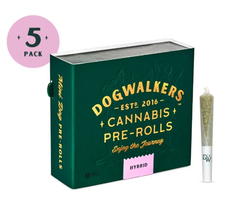 Photograph of product: Bananaconda | Preroll 5pk | 1.75g | Hybrid