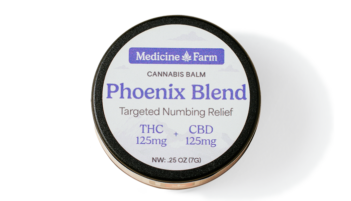Photograph of product: Medicine Farm Botanicals Mini Balm: Phoenix Blend