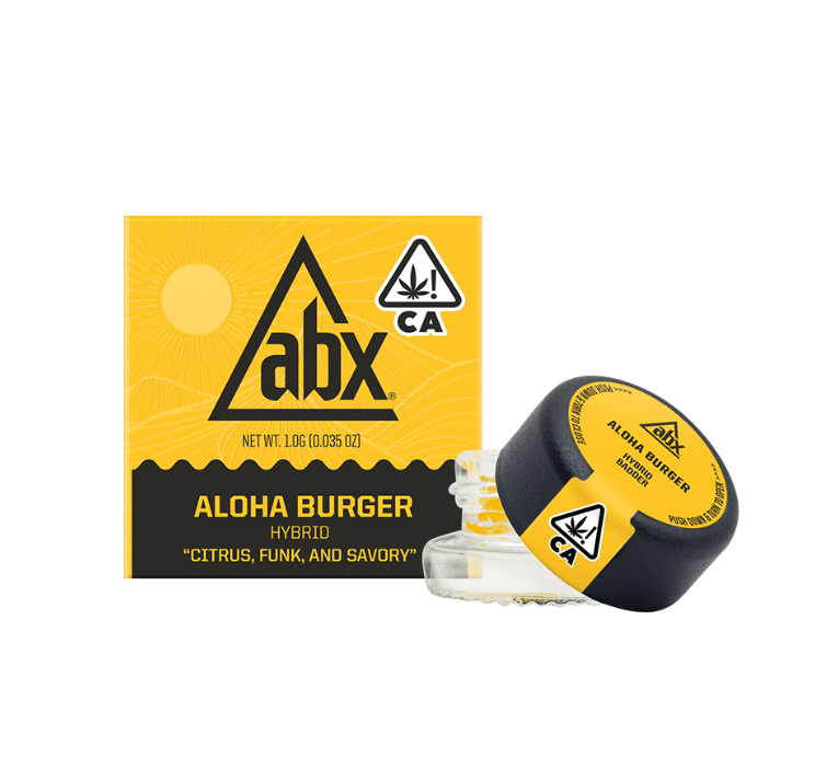 Photograph of product: Aloha Burger (H) BADDER 1g - ABX