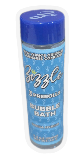 Photograph of product: 3-Pack Pre-Rolls - Bubble Bath