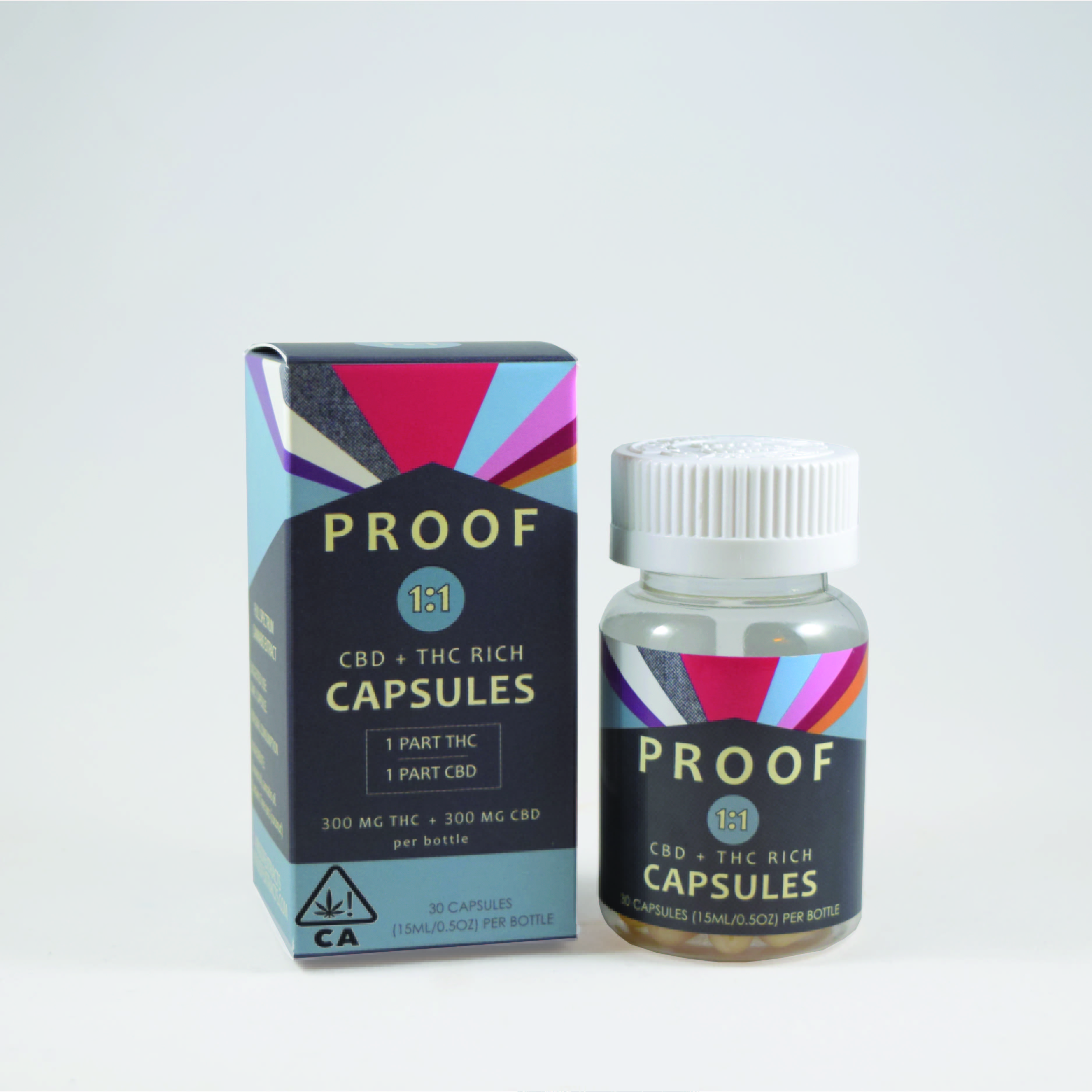 Photograph of product: 1:1 CBD:TH-oui BALANCED CAPSULES 30 PACK