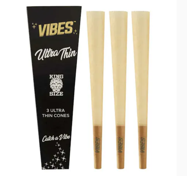 Photograph of product: Vibes | Ultra Thin 3pk | XL Cones