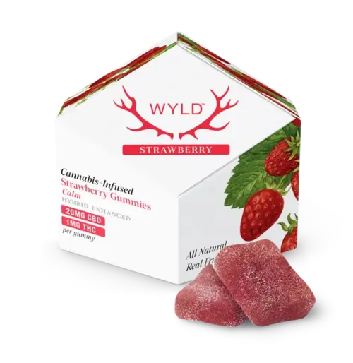 Photograph of product: Gummies 100mg - Strawberry