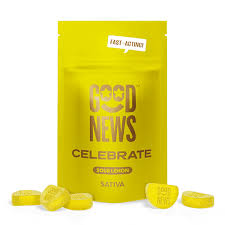 Photograph of product: Celebrate Sour Lemon (S) - Gummies (100mg)