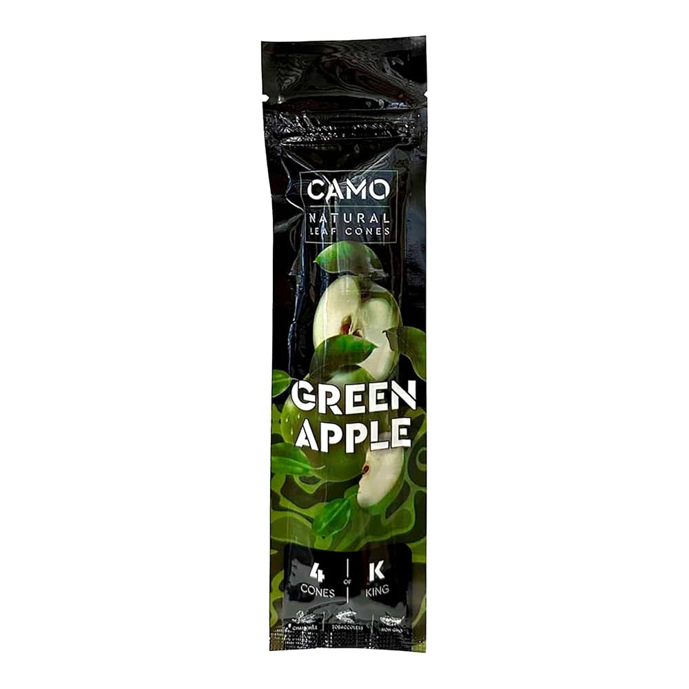 Photograph of product: Camo Green Apple Cones
