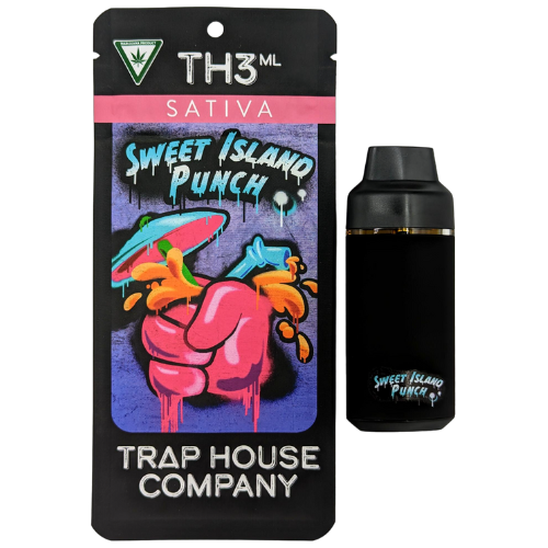 Photograph of product: Trap House Company Sweet Island Punch Oui'd Disposable Vape Pen 3g