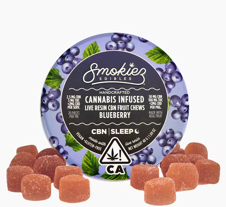 Photograph of product: 2:1 Blueberry Cbn Chews
