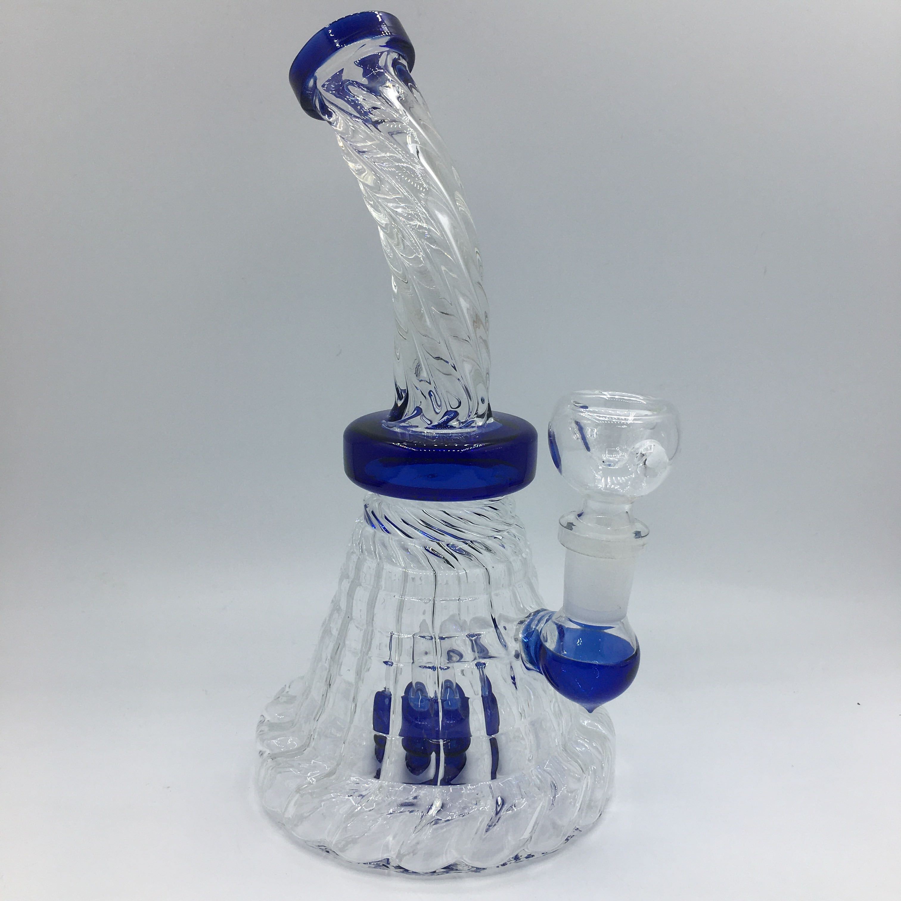 Photograph of product: Glass Bong | 8 Fluted Shower Perc