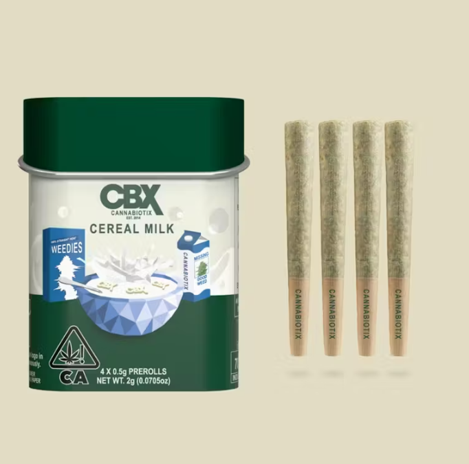 Photograph of product: CANNABIOTIX | CEREAL MILK TIN 2G